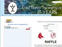 Tablet Screenshot of etzhayim.org