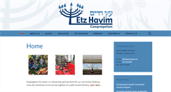 Desktop Screenshot of etzhayim.net